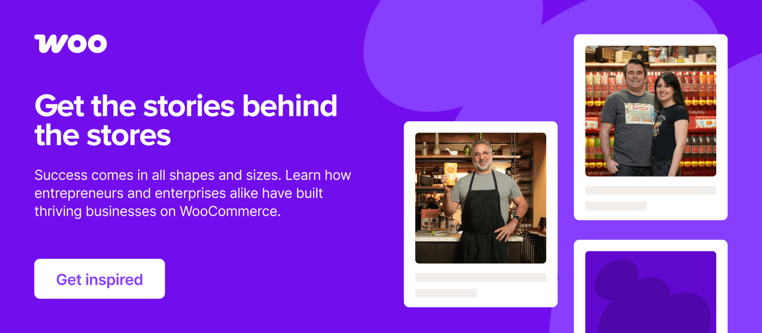 Read the stories of successful businesses on WooCommerce