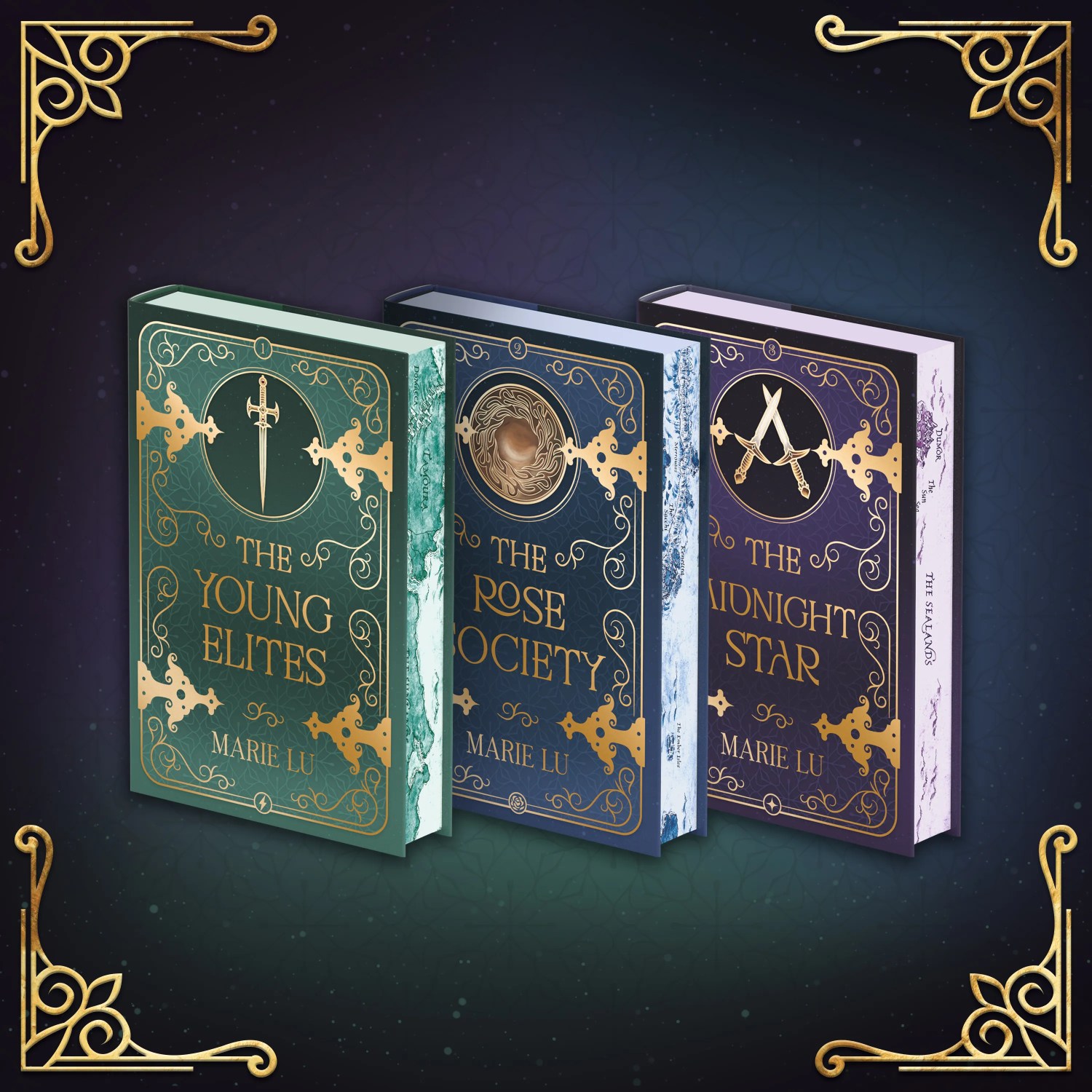 set of three books from FairyLoot