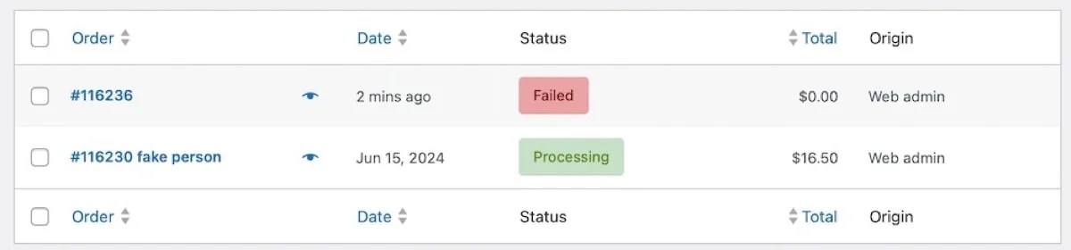Failed Orders: Understanding and Troubleshooting
