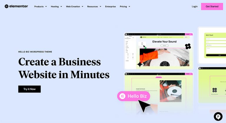 Hello Biz WordPress Theme Review 2025: Website Builder for Small Businesses