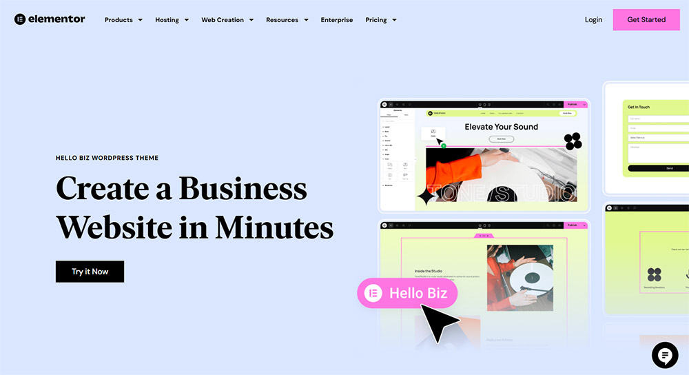 Hello Biz WordPress Theme Review 2025: Website Builder for Small Businesses
