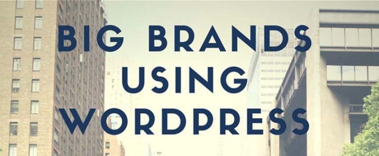 45 Popular Brands Using WordPress in 2025